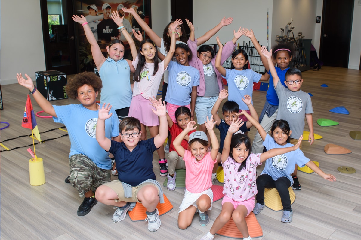 Group photo of kids